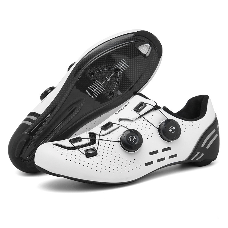 ddmytiger T Outdoor Cycling Silver Carbon Fiber Large Bottom Bicycle Lock Shoes Road Edition C ddmythur
