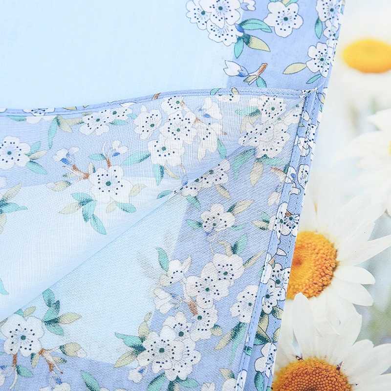 Popular floral printed womens handkerchiefs womens handkerchiefs childrens handkerchiefs kitchen towels Christmas gifts W240921