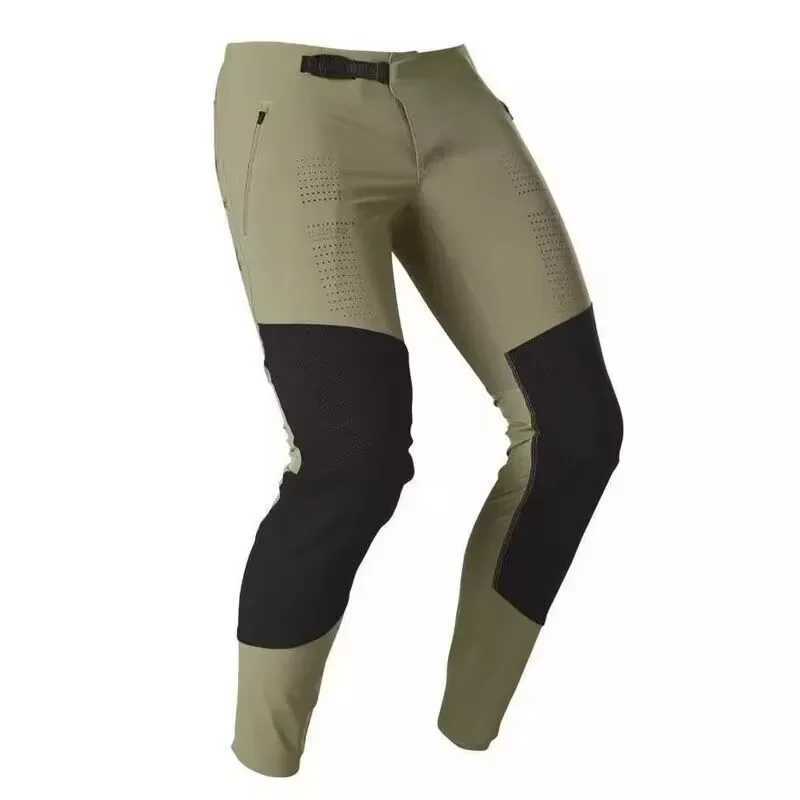 2024 Mens MX Motocross Quick-drying Elastic Pants For Defend MTB BMX ATV UTV Mountain Bike Pants Zipper Downhill Cycling Pants Y240921