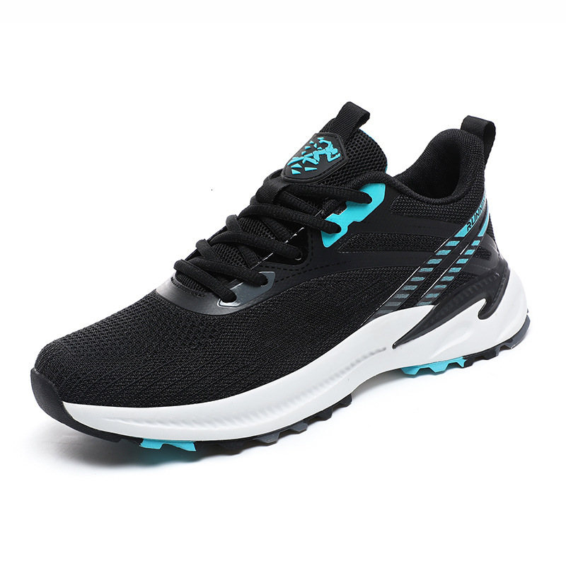 ddmytiger 9610 Straight Large Golf Shoes Casual Men's and Women's Fixed Nail Lacing Sports C ddmythur
