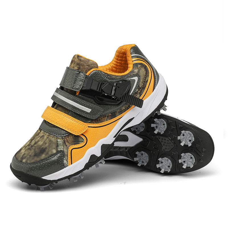 ddmytiger F-476 Men's and Women's Breathable Activity Nails Rotating Laces Golf Shoes C ddmythur