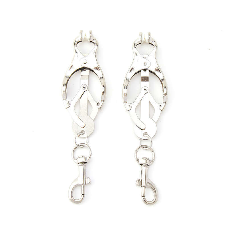 S Adult Alternative Breast M Mimi Butterfly Clamp Hand Press Butterfly Elastic Clamp Adult Sexual Pleasure Adjustment Toy