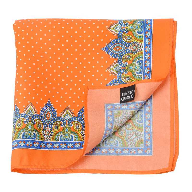 Newly arrived 100% natural silk handmade pocket handle premium square Hanji gift box W240921