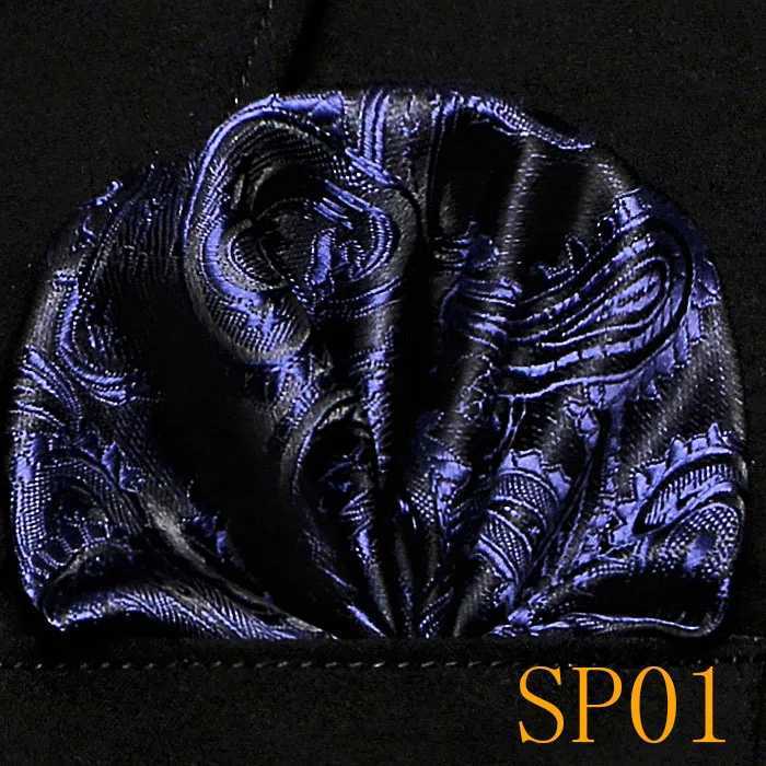 Mens Wedding Pocket Square Silk Matching Set Tie Mens Handle Accessories Jacquard Solid Dot Stripe Pattern W240921
