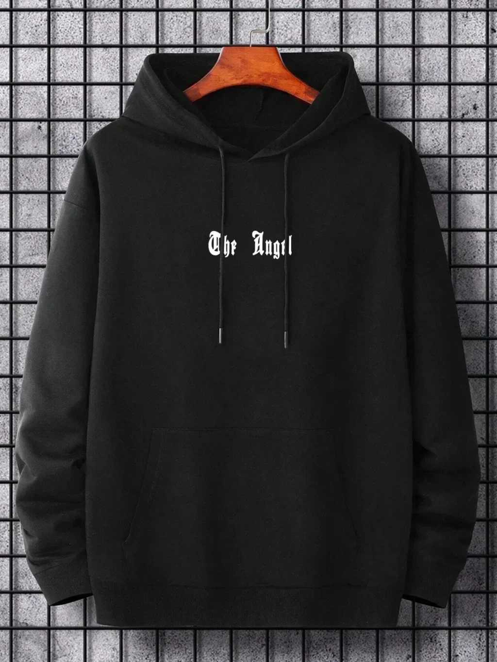 Autumn and winter new fashion wing print hoodie mens sweatshirt street high quality autumn and winter casual outdoor sports top W251020