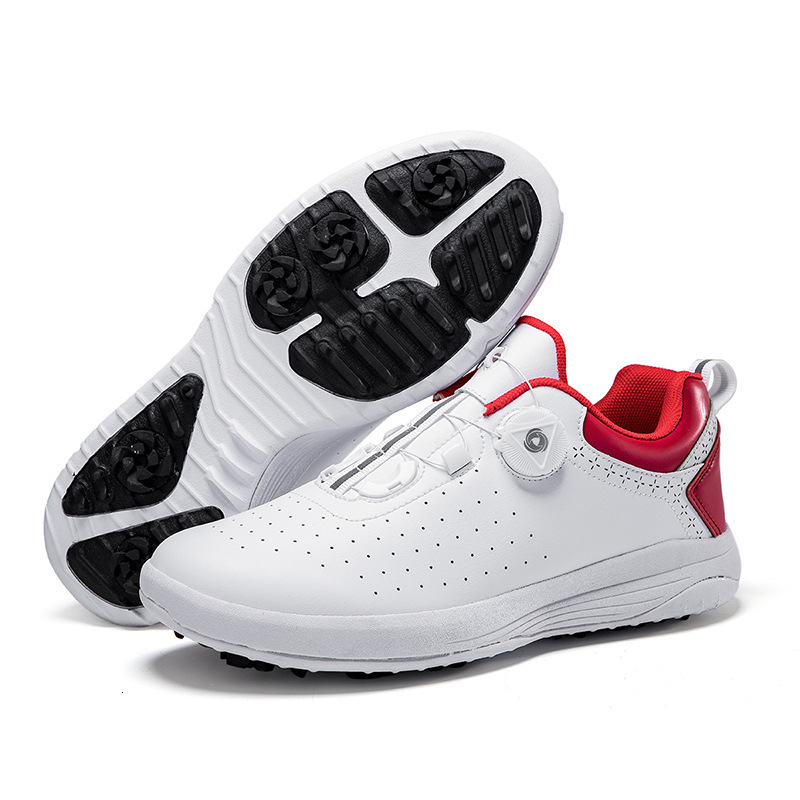 ddmytiger F-20618 Large Golf Shoes for Men and Women Couples Breathable Broken Nails Non slip Knob Buckle Outdoor Rest C ddmythur