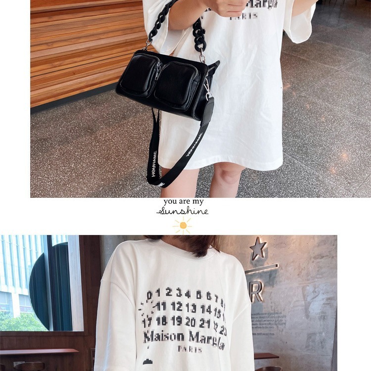 2024 New Fashionable Shoulder Bag For Women's Slant Body Small Chain Soft Leather Women's Bag Autumn/winter Design Sense Niche Crossbody Bag