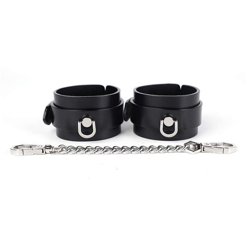 High end SM props, horseshoe buckles, leather handcuffs, sex training, cowhide handcuffs, foot cuffs, alternative adult sex toys