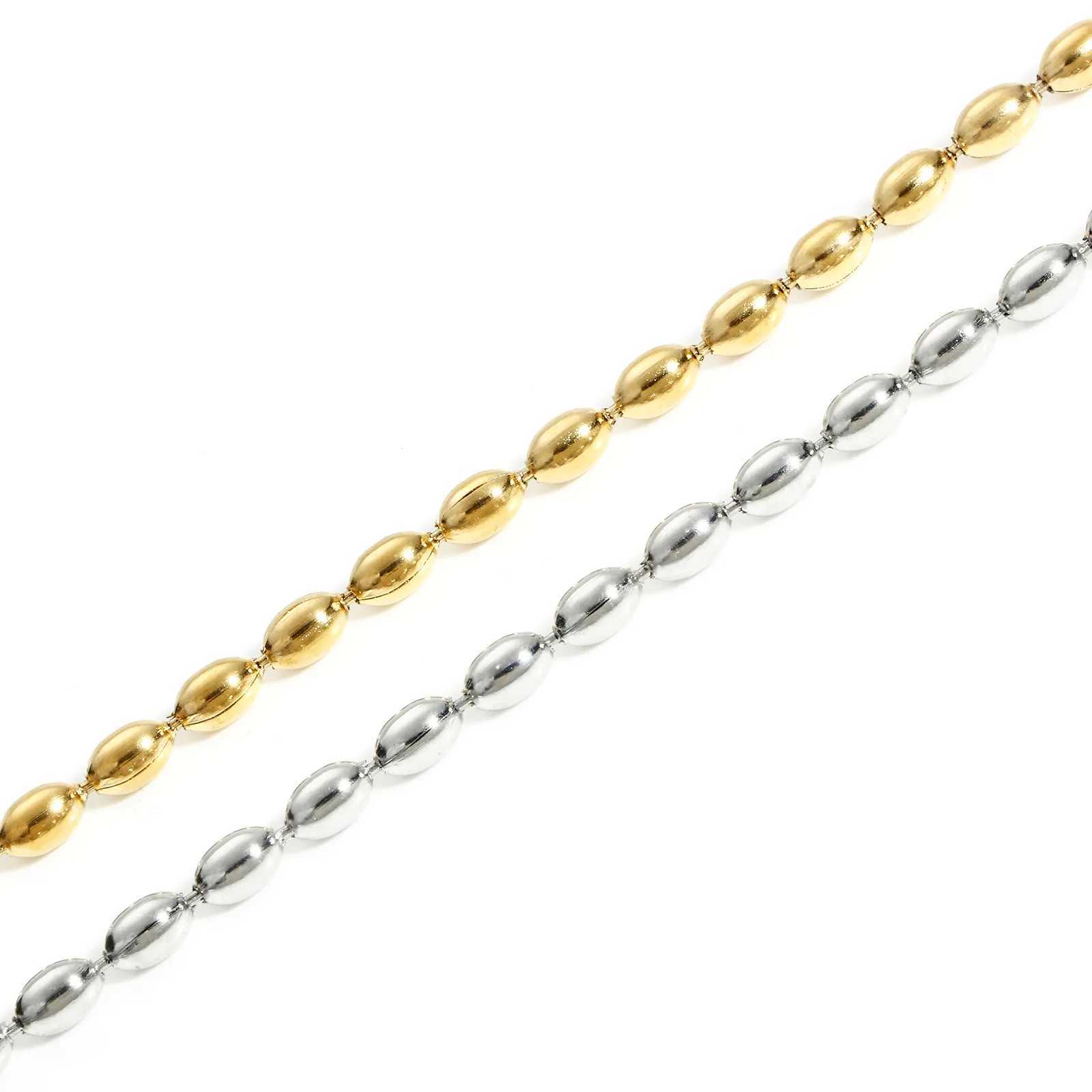 Classic 304 Stainless Steel Ball Chain Bracelets For Women Choice Jewelry With Lobster Claw Clasp Extender Chain 17cm long 1 PCX240921