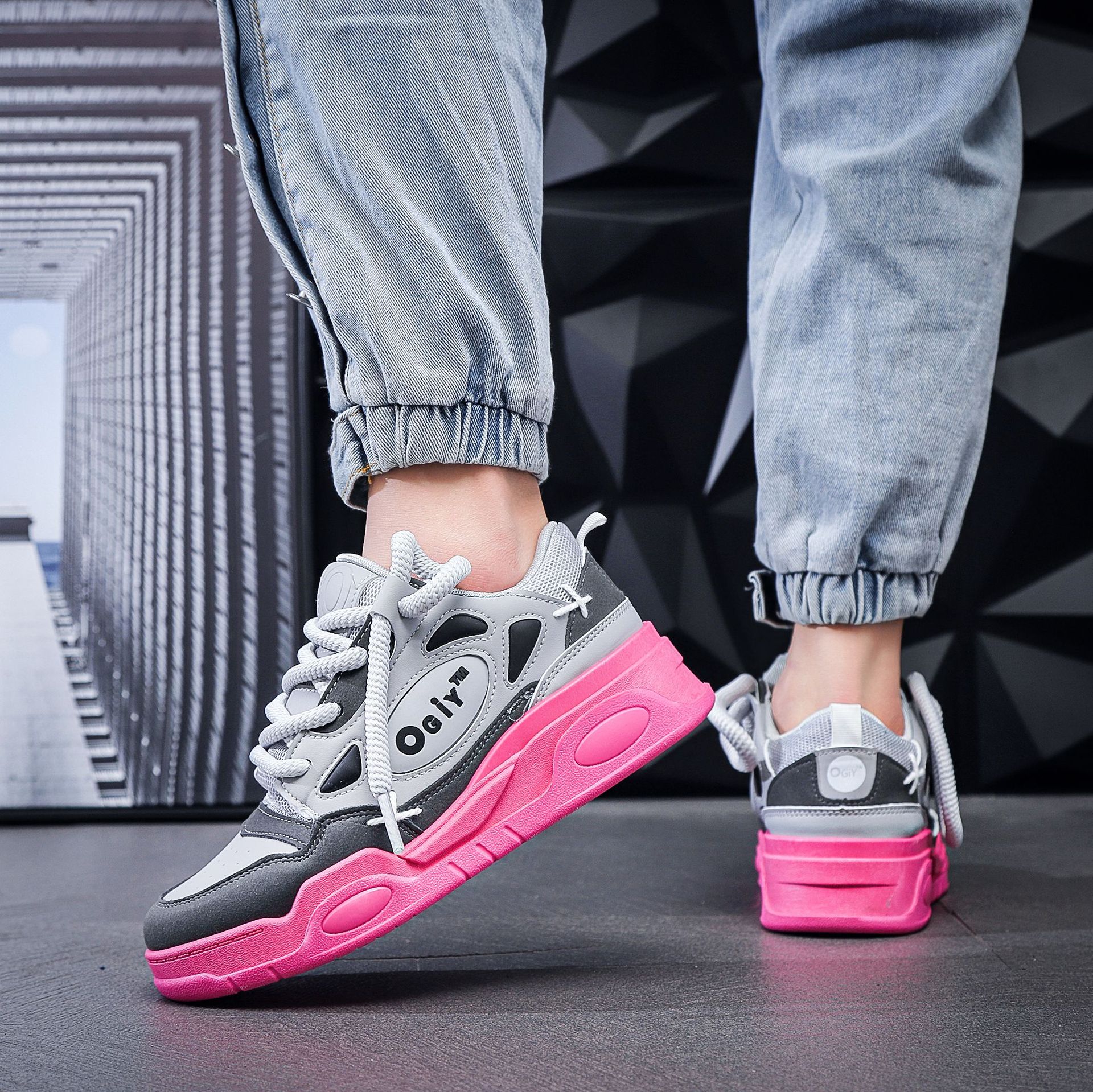 2024 free shipping designer shoes men women new shoes white casual winter platform pink green shoes breathable mens womens sneakers trainers skate