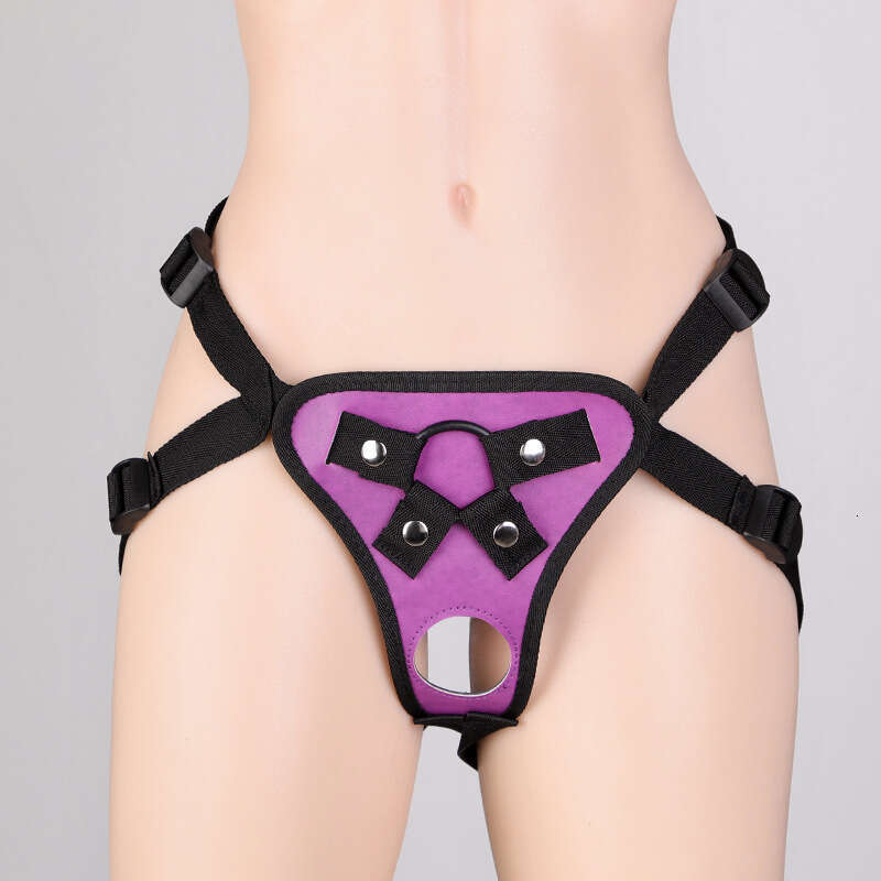 SM Sex Toys Les Lala Props Female Wearable Fake dildo Leather Pants Alternative Adult Products Hair Replacement