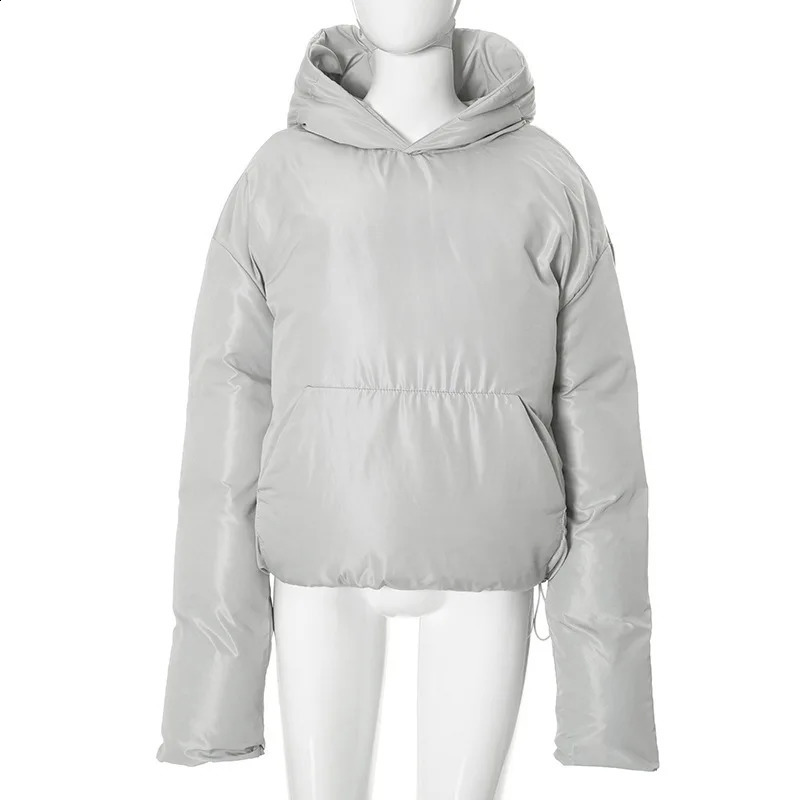 UMI MAO Cotton Jacket Women Autumn Winter Loose Cotton Jacket Warm Hooded Coat Femme Y2K Casacos Feminino 240918
