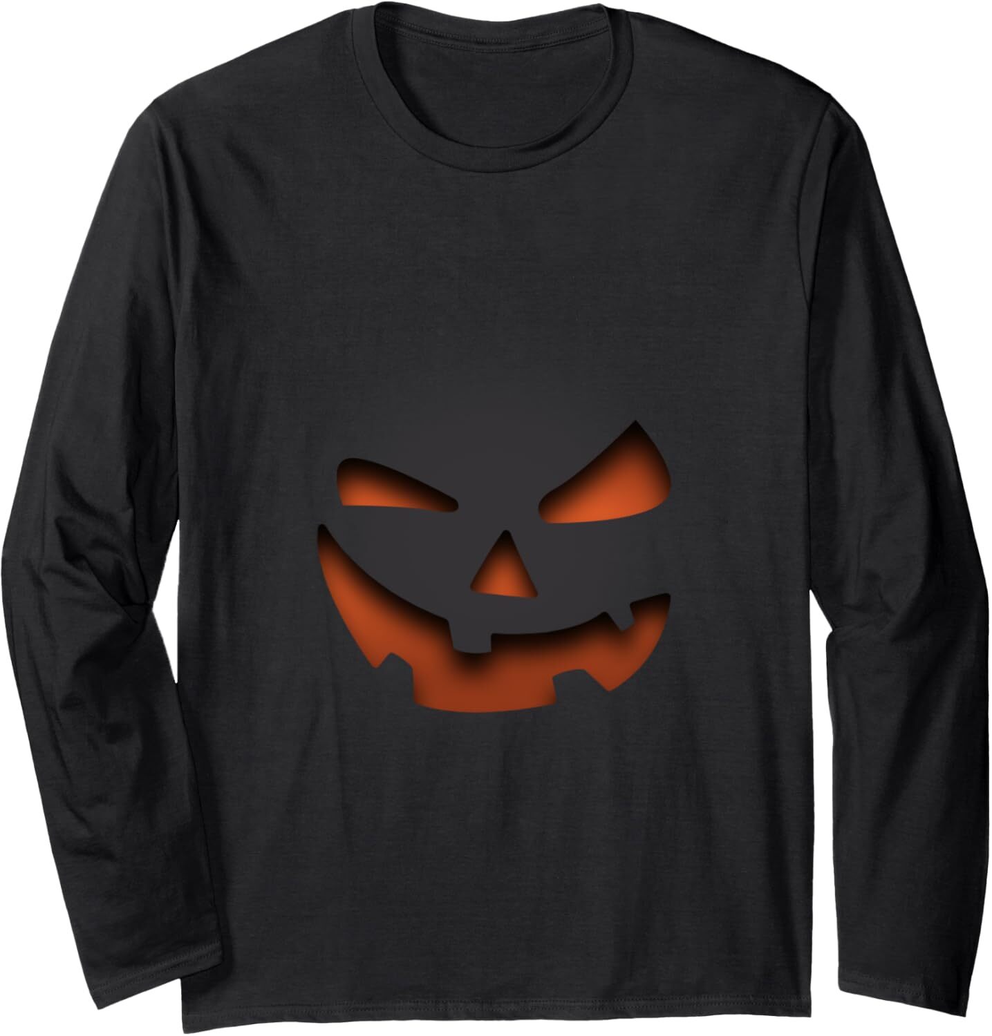Long Sleeve Shirts for Men sweatshirt Horror Pumpkin Halloween Scary, Funny nightmare Gift Long Sleeve Tee Streetwear Casual tops clothes