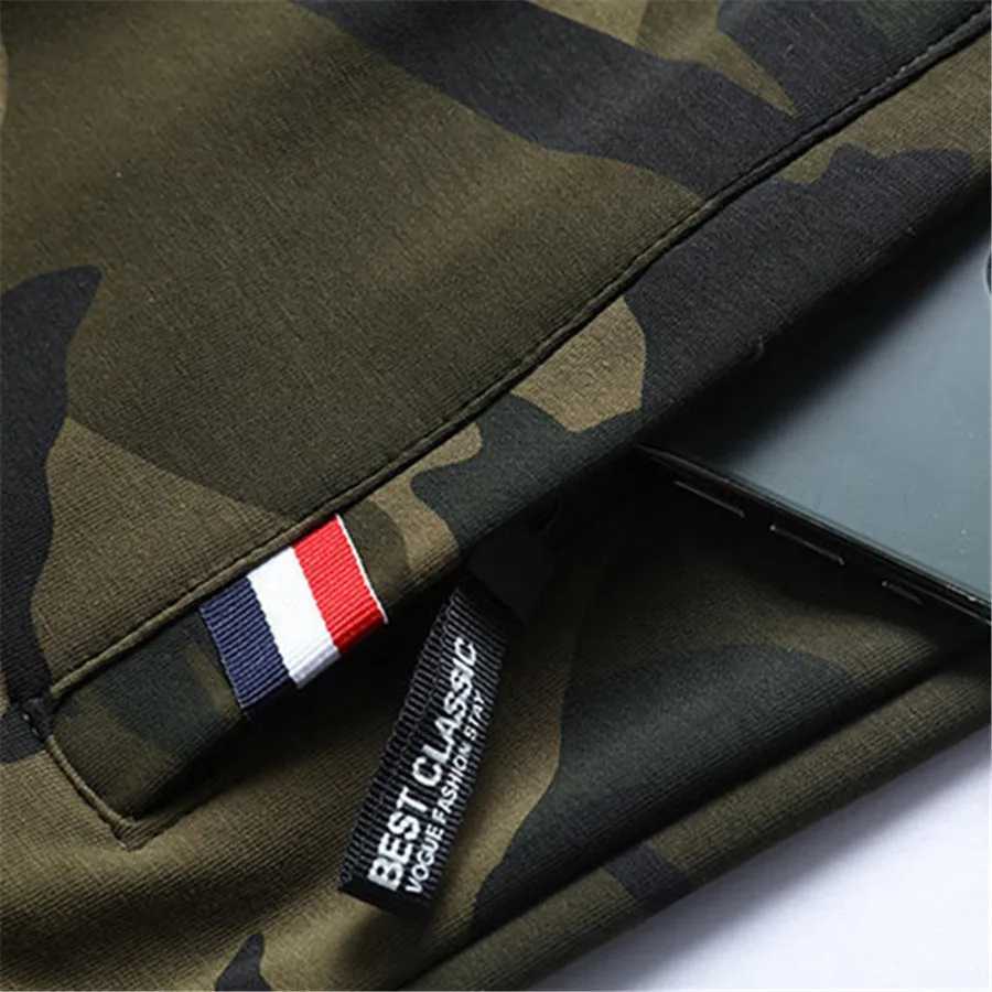 Oversize 7XL Summer Mens Camouflage Cargo Shorts Men Cotton Loose Short Pants Fitness Joggers Summer Elastic Waist Beach ShortsX240921