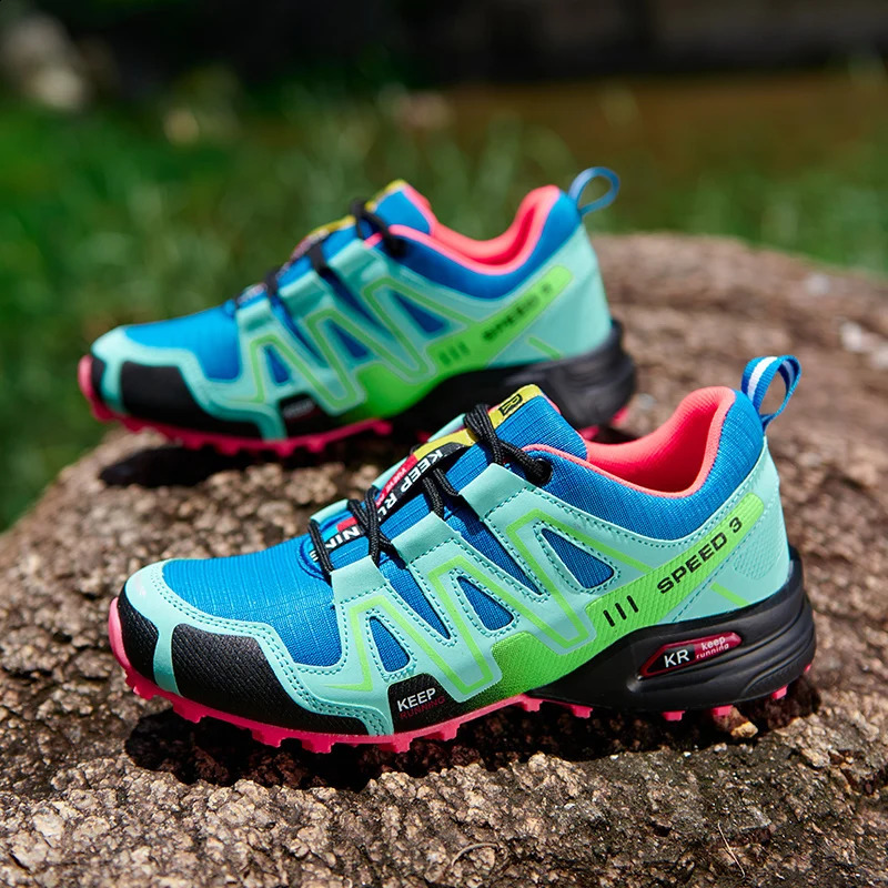 Womens Lightweight Hiking Tennis Comfortable Non-Slip Trekking Trails Shoes Outdoor Walking Sneakers 241101
