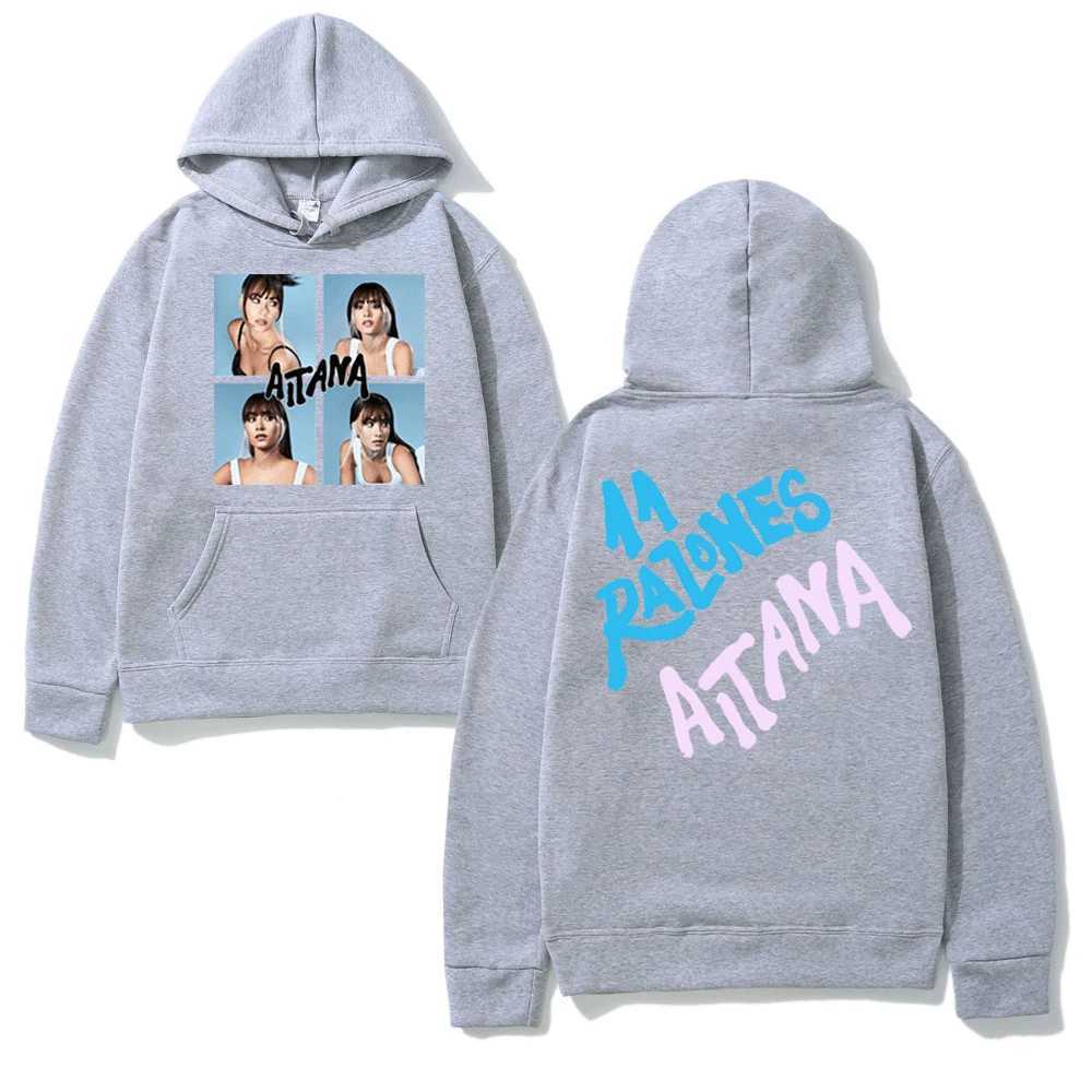 New Aitana Ocana Hoodie Winter Fleece Mens Top Autumn Neutral Sportswear Harajuku Cotton Zipper Casual Street Wear W240921
