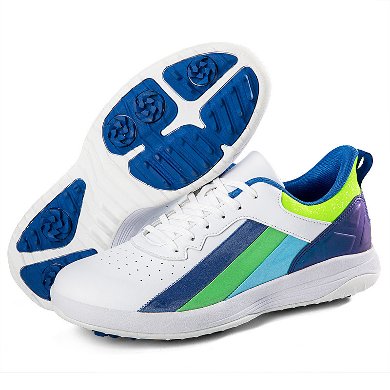 ddmytiger A1071 Straight Golf Sneakers Casual Women's Fixed Nail Through Balloon Children's and Men's Shoes C ddmythur