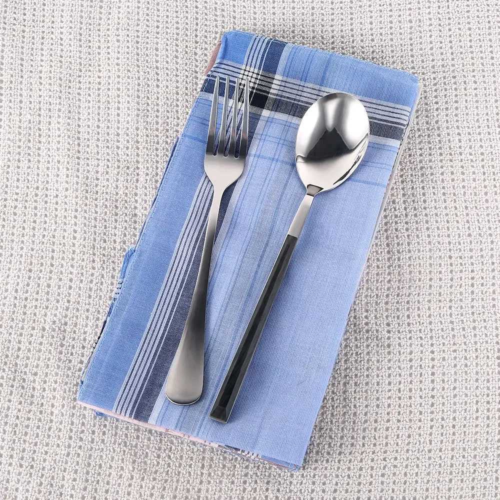 12/120 square handle head multi-color plain pocket towels suitable for men women wedding parties business classic chest towels W240921