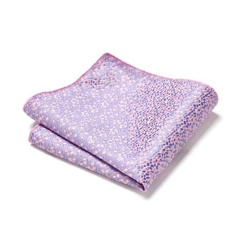 Luxury Nice Handmade Fashion Brand Silk Hanky Pocket Square Printed hombre Formal Clothing Light Blue Fit WorkplaceX240921