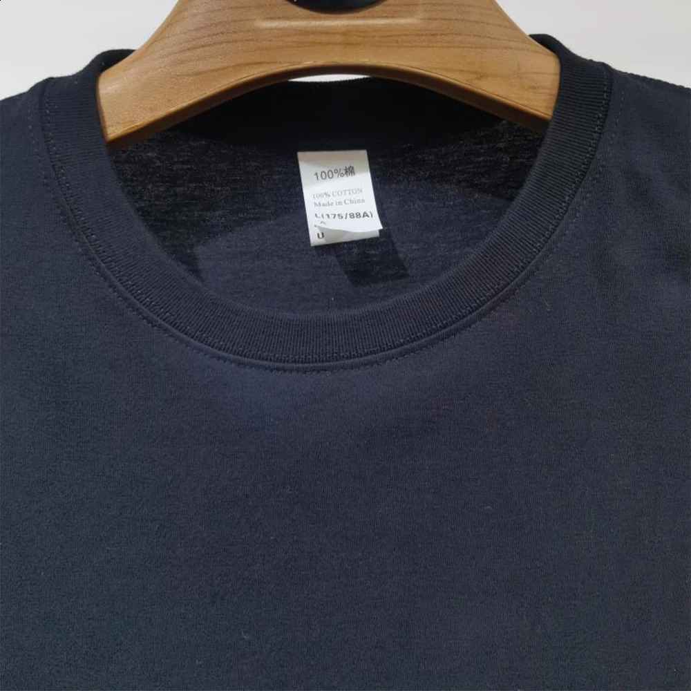 Cotton T Shirt Unisex Plain White Crew Neck Tshirt Coton Herren Tshirt Uomo Blank Black T Shirt For Men Playeras De Hombre 240921