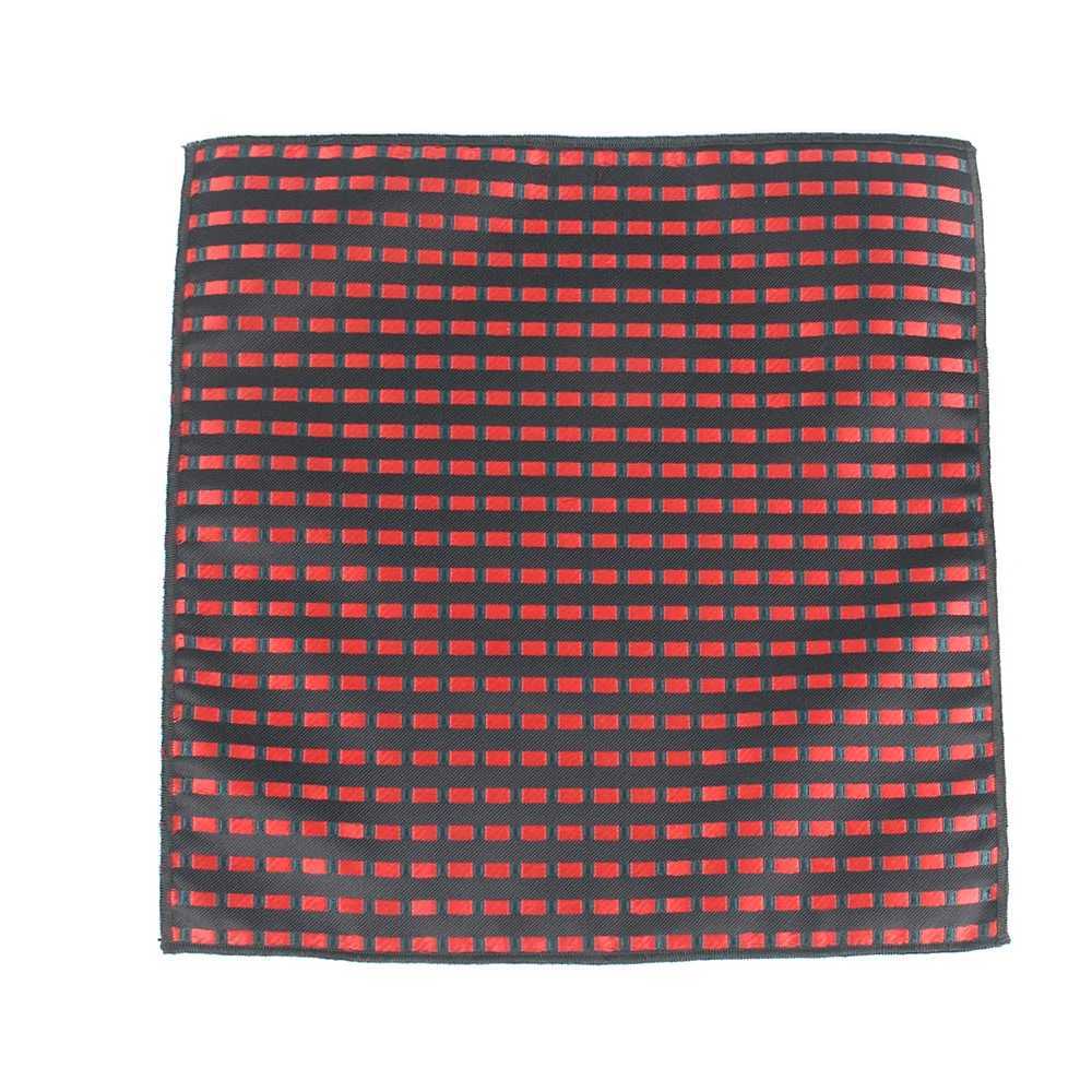 Jacquard Pocket Square For Men Women Striped Chest Towel Hanky Gentlemen Hankies Mens Suit Handkerchief Pocket Towel GiftsX240921