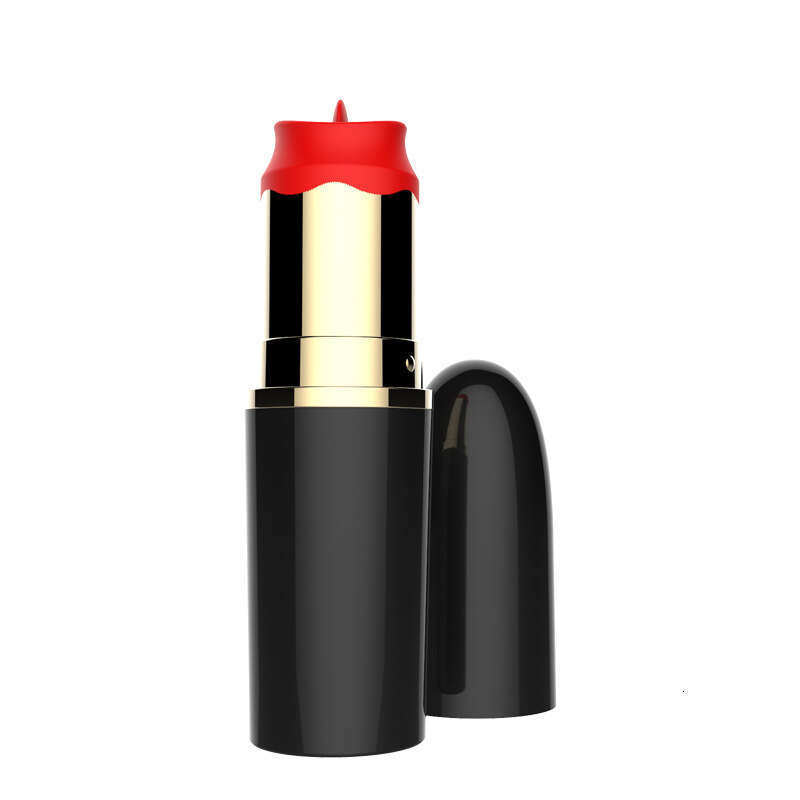 Lipstick Sucking USB Small Vibrator Love Eggs Lipstick Tongue Lick Jumping Egg