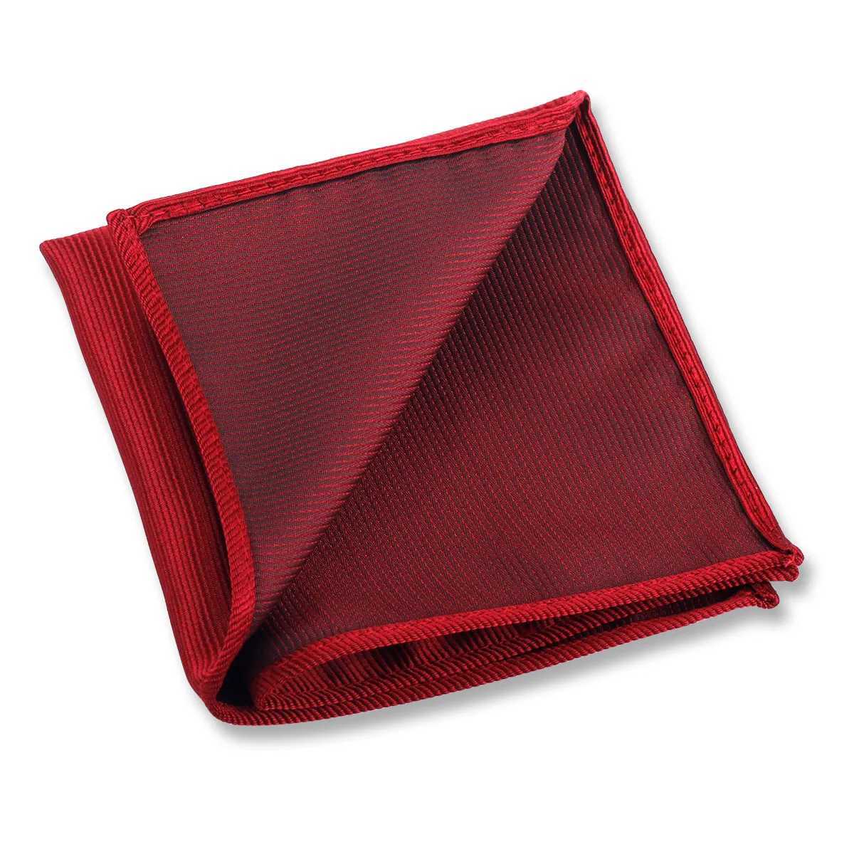 High Grade Handkerchief Pocket Square 24 Striped Solid Colors Formal Business Party Wedding Suit Hanky Accessories PerformanceX240921