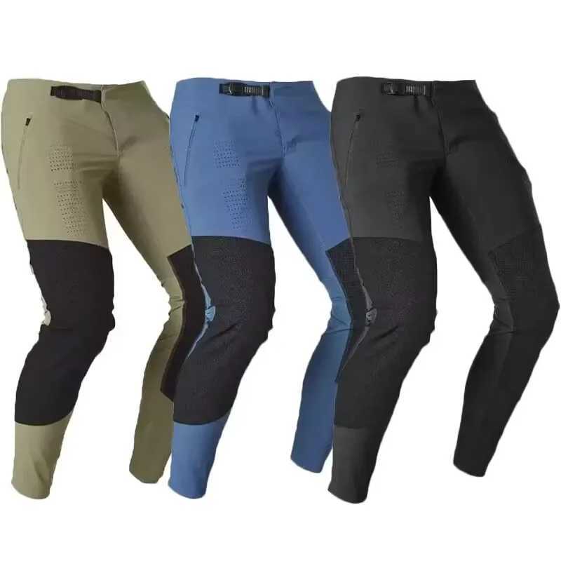 2024 MX Dirt Bike Quick-drying Elastic Pants Mens For Defend MTB BMX ATV UTV DH Mountain Bike Downhill Cycling Pants Size 28-38 Y240921