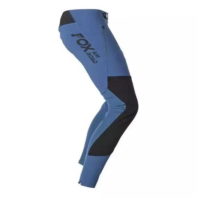 2024 Mens MX Motocross Quick-drying Elastic Pants For Defend MTB BMX ATV UTV Mountain Bike Pants Zipper Downhill Cycling Pants Y240921