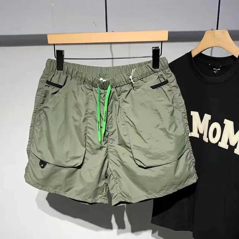 Men Cargo Multi Pocket Shorts Outdoor Loose Casual Cargo Elastic Waist Beach Short Breathable Quick-Drying Jogger Workout ShortsX240921