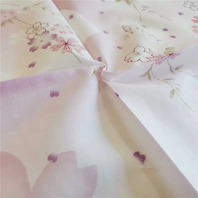 3 pieces of 45x45cm square pure cotton fashionable cherry blossom womens handles womens facial towels party gifts W240921