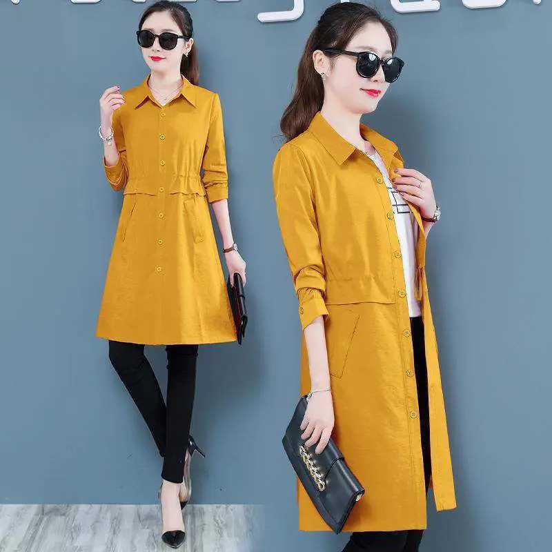 New Spring Autumn Womens Jacket Lining Large Size Loose Casual Hooded Outwear Mother Wear Solid Windbreaker Coat 5XL H24X240921