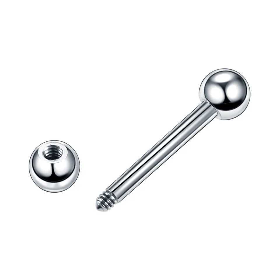 Body Piercing Jewelry 14G Stainless Steel Nose Ear Belly Lip Tongue Ring Captive Bead Eyebrow Bar Piercing Lot Jewelry for Sexy Y240921
