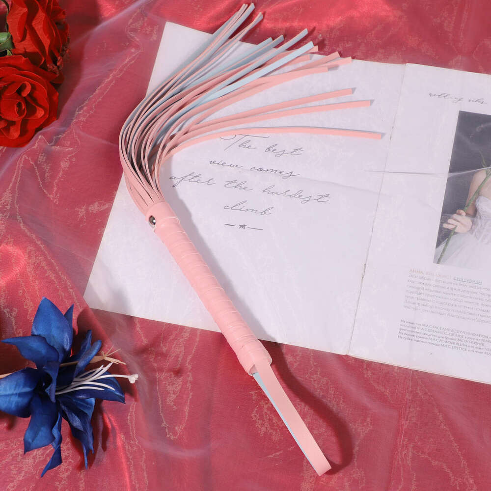 SM sex props training and entertainment, leather whip, macaron sex toy, small whip, alternative sexual fetish, SP torture equipment, adult products