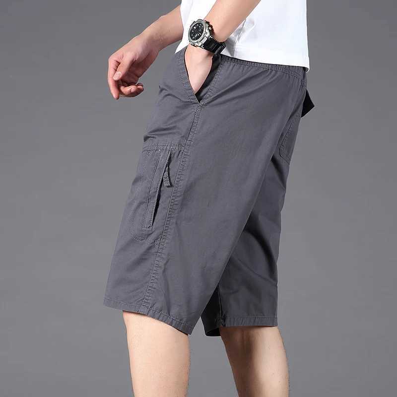 New Summer Casual Shorts Men Cotton Cargo Shorts Running Sportswear Bermuda Shorts Cool Breathable 6XL Capri Shorts Big SizeX240921