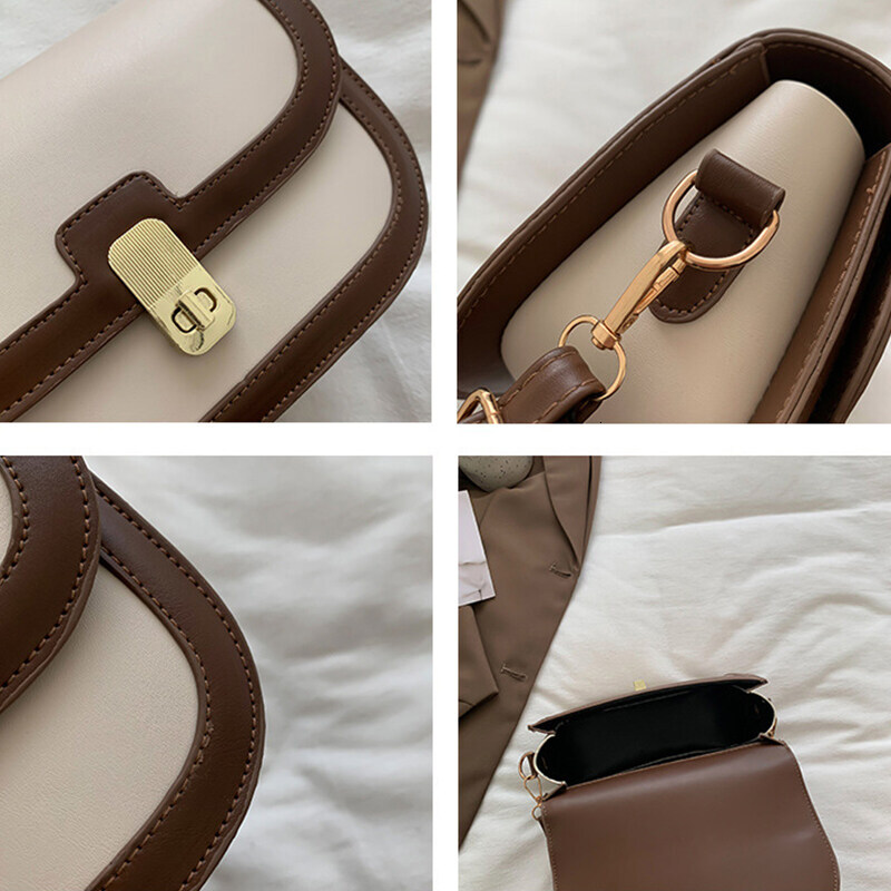 Style By Women Fashion Vintage Retro Premium PU Leather Outing Dating Travel Minimalist Sg Shoulder Bag Crossbody Handbag Beg Wanita - 9771