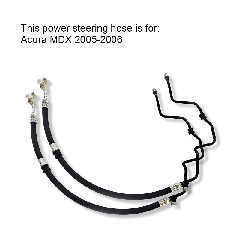 Power Steering Pressure Hose Assembly For Acura MDX 2005-2006 53713-S3V-A02
