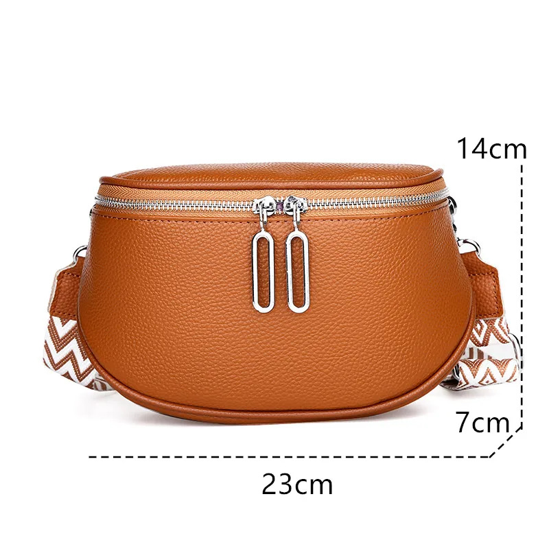 High Quality Cow Women Shoulder Crossbody Bags 2024 Solid Genuine Leather Small Handbag Female Messenger Tote Sac
