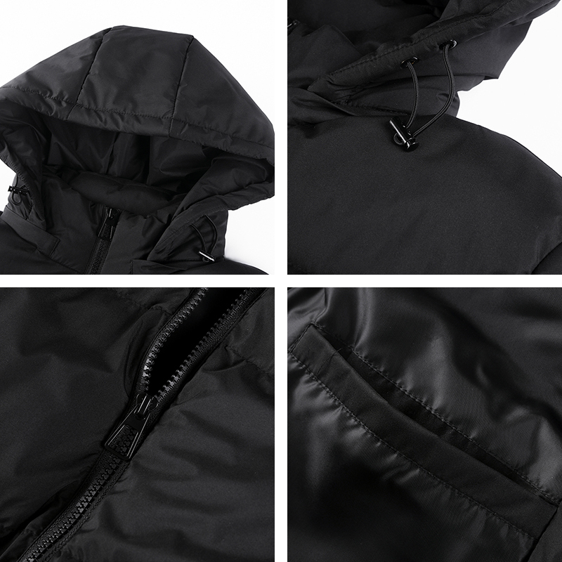 2023 Winter New Men Warm Thick Windproof Parkas Jacket Mens Waterproof Hooded Casual Brand Outwear Detachable Hat Coat Male