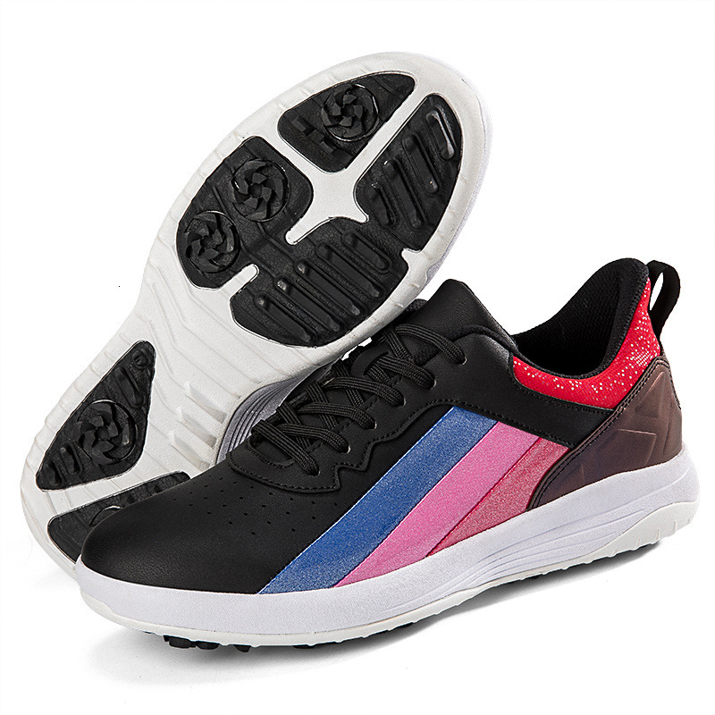ddmytiger A1071 Straight Golf Sneakers Casual Women's Fixed Nail Through Balloon Children's and Men's Shoes C ddmythur
