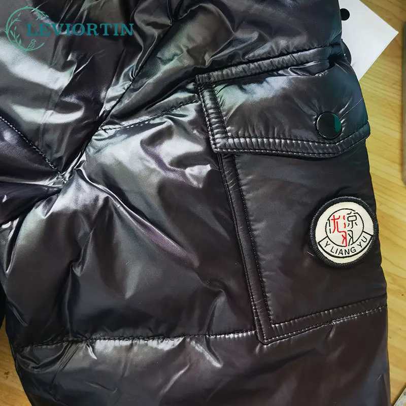 Men's Down Parkas Fashion Men Women Hooded White Duck Down Jacket Thick Warm Couples Autumn Winter Winter ClothDown Outwear Jackets Coats Chic J2