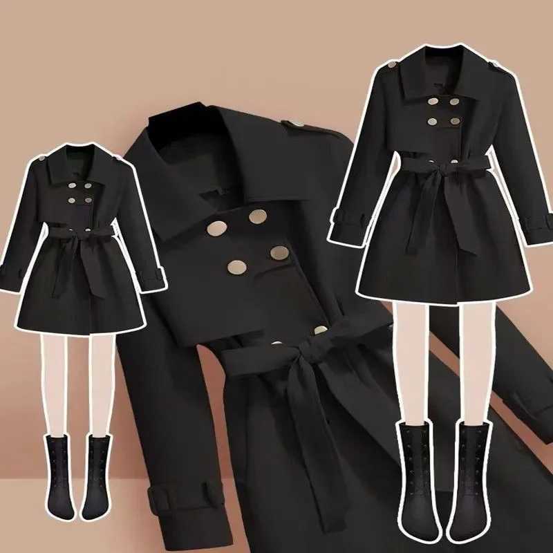 Spring Autumn Trench Coat Women 2024 New Korean Fashion Loose Long Casual Windbreaker Female Coat Outerwear Overcoat TopsX240921