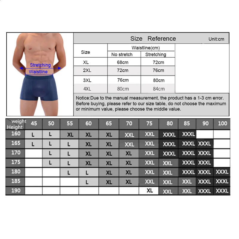 10 pieces/batch of mens bamboo boxing underwear boxing shorts breathable Hombre hole sexy shorts underwear 240921