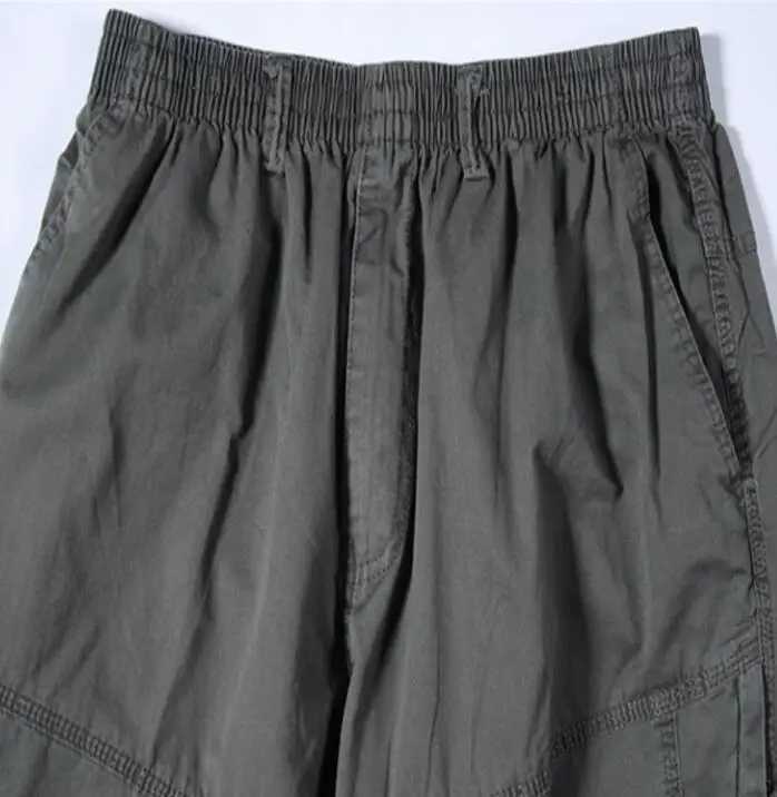 Mens Shorts Army Green Cargo Shorts Men Cotton Summer Casual Shorts Bermudas Tactical Short Pants Plus Size 7XL 8XL 9XL 10XLX240921