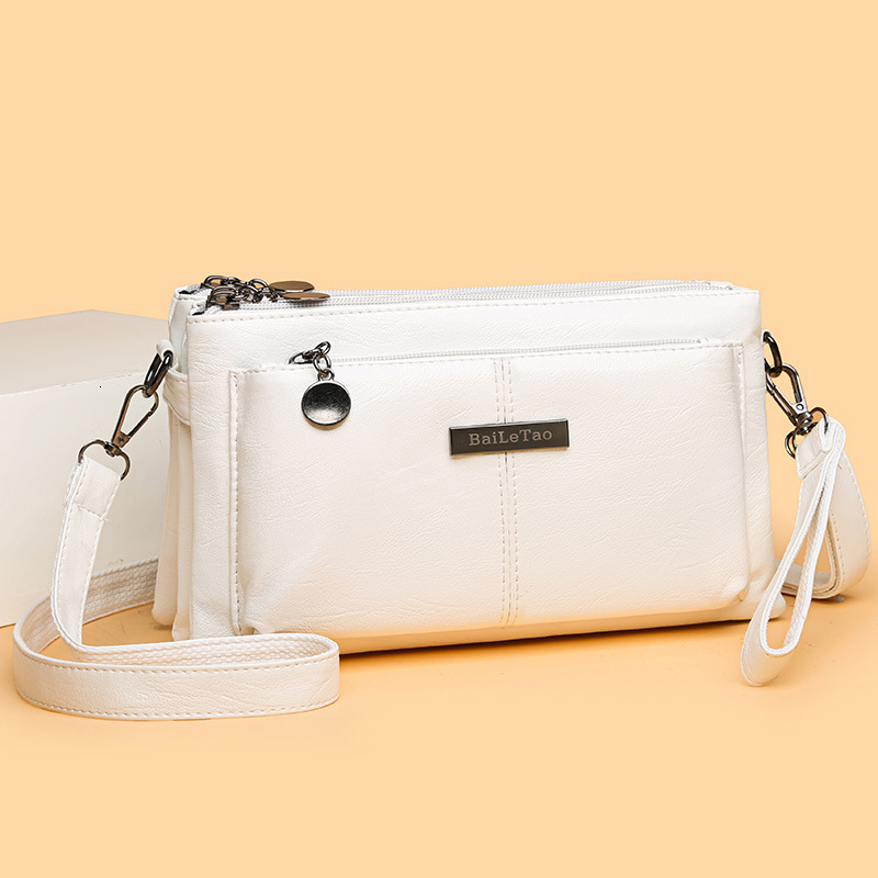 2024 summer new versatile multi-layer small square for women, single shoulder crossbody bag women's bag
