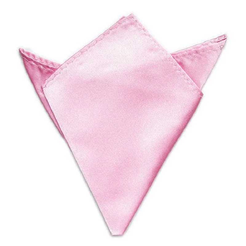 Solid Handkerchief Vintage Fashion Formal Party Pocket Hanky Groomsmen MenS Pocket Square Handkerchiefs Business Suit AccessoryX240921