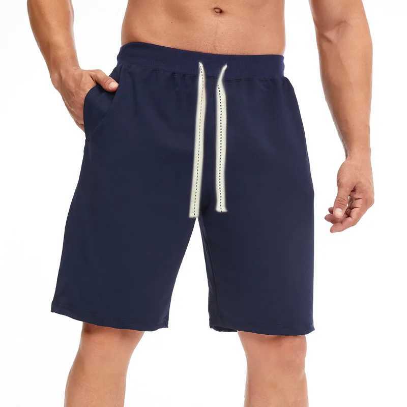 2024 Summer Mens casual pants fashion loose plus size cargo shorts Mens sports quarter pantsX240921