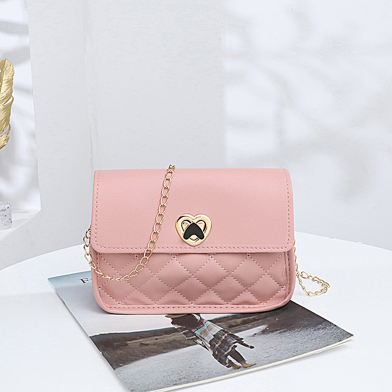 Crossbody Bag Designer Shoulder Bags Grid Patterned Bag Ladies Handbag Small Square Bags Simple Fashion Bags Love Buckle Chain Bag DPD2409212