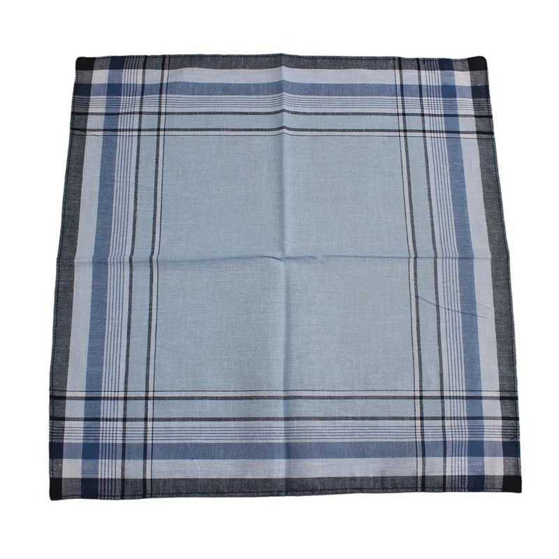 10 square checkered striped pockets for wedding parties restaurants womens handkerchiefs cotton handkerchiefs mens handkerchiefs W240921