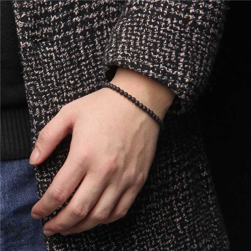 Vintage Natural Stone Bracelet Men Chakras Beads Adjustable Bracelets Wealthy Love Gift For Women Handmade Yoga Pulsera JewelryX240921